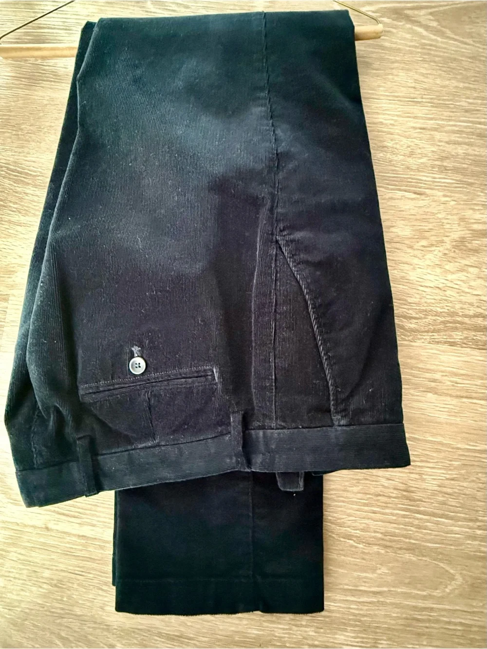 Banana Republic Navy Corduroy Trousers